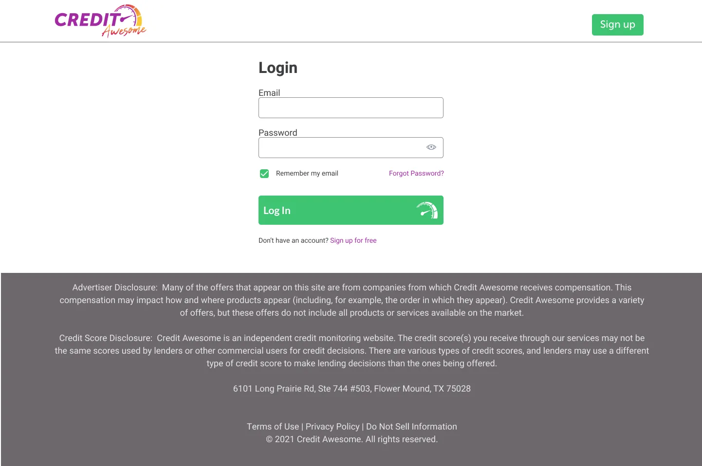 Login